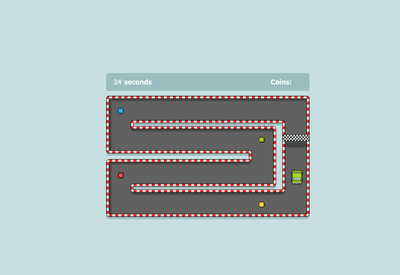 Thumbnail image of Pixel Raceway Flash Game.